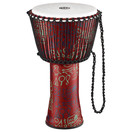 Meinl Travel Series 14 Inch Djembe Synthetic Head, Pharaoh's Script