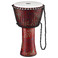 Meinl Travel Series 14 Inch Djembe Synthetic Head, Pharaoh's Script