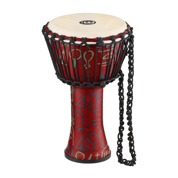 Meinl Travel Series 8 Inch Djembe Goat Head, Pharaoh's Script