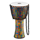 Meinl Travel Series 12 Inch Djembe Synthetic Head, Kenyan Quilt