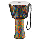 Meinl Travel Serie 14" Djemben Synthetic Head, Kenyan Quilt