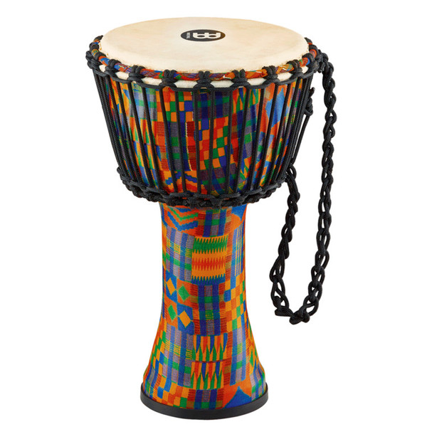 Meinl Travel Series 8 Inch Djembe Goat Head, Kenyan Quilt