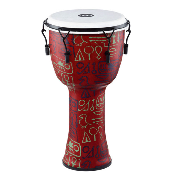 Meinl Travel Series 12 inch Djembe Synthetic Head, Pharaoh's Script