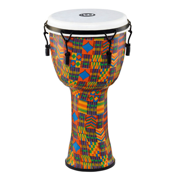 Meinl Travel Series 12 Inch Djembe Synthetic Head, Kenyan Quilt