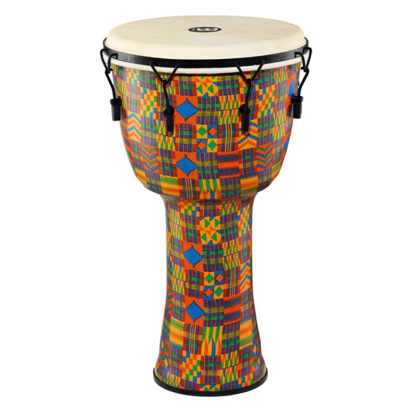 Meinl Travel Series 14 Inch Djembe Goat Head, Kenyan Quilt