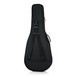 Gator GL-DREAD-12 Rigid EPS Dreadnought Acoustic Guitar Case, Rear with Straps