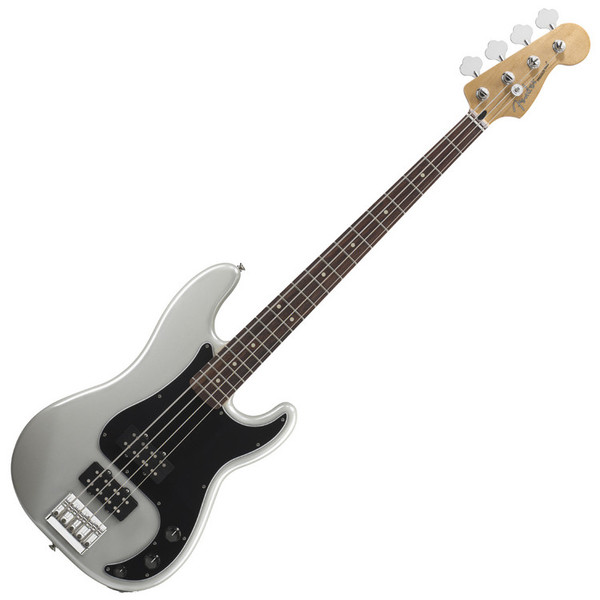 Fender Blacktop Precision Bass, White Chrome Pearl
