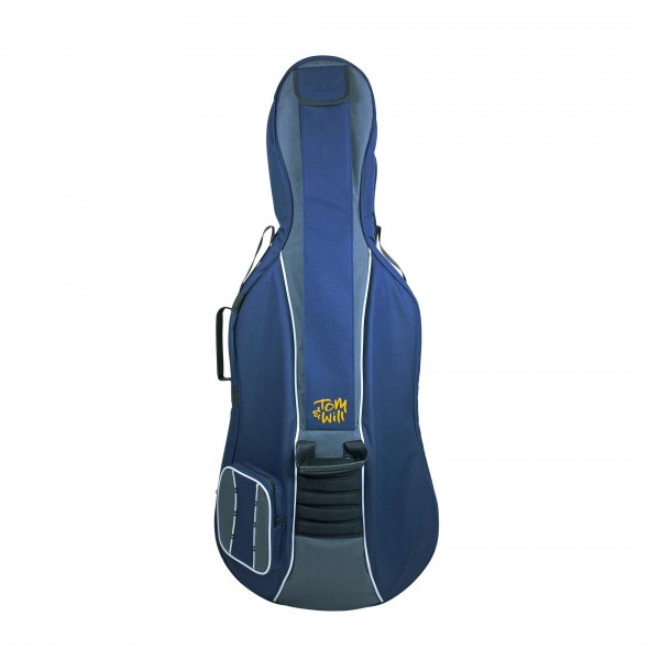 Tom and Will Classic 3/4 Cello Gigbag, Navy and Grey