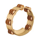 Meinl Artisan Edition Compact 8 Inch Tambourine 3 Rows Bronze Jingles