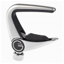 G7th Newport Low Profile Ukulele/Banjo Capo, Silver