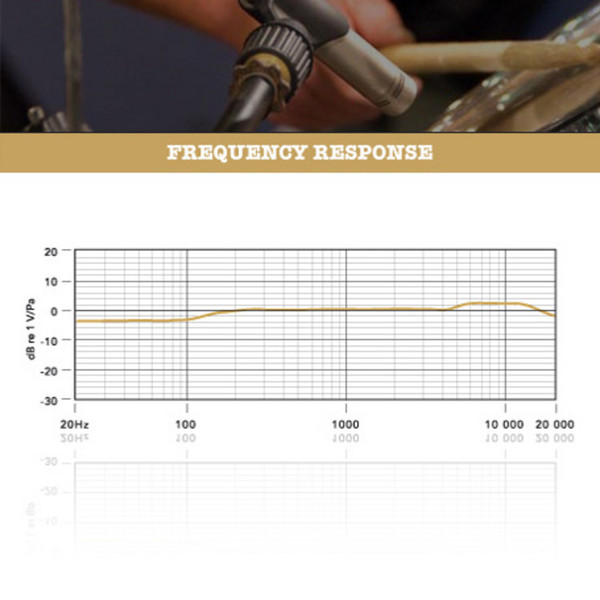 Rode NT5 Studio Condenser Microphone - Nearly New - Frequency Response