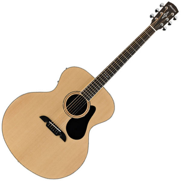 Alvarez ABT60E Baritone Electro Acoustic Guitar, Natural