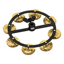Meinl Headliner Series Hi-Hat Tambourine, 1 Row Brass Jingles