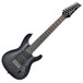 Ibanez S7521QM 7-String Electric Guitar, Transparent Gray Burst