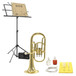 Student Tenor Horn, Back to School Pack by Gear4music