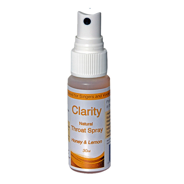 Clarity Vocal Spray with Only Natural Ingredients, Honey Lemon