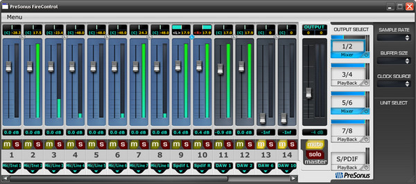 FireStudio Presonus projektu interfejsu | Gear4music