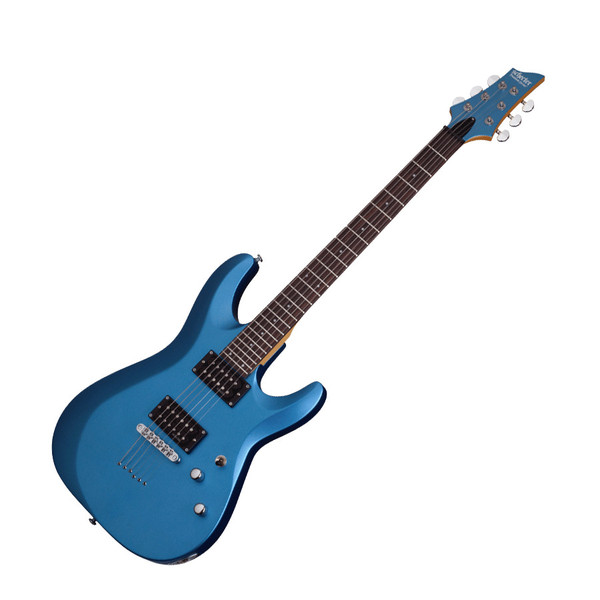 Schecter C-6 Deluxe, Satin Metallic Blue