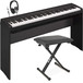 Yamaha P35 Digital Piano, Black with Stand, Bench and Headphones