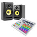 Native Instruments Maschine MK II (White) and KRK Rokit 5 Bundle 