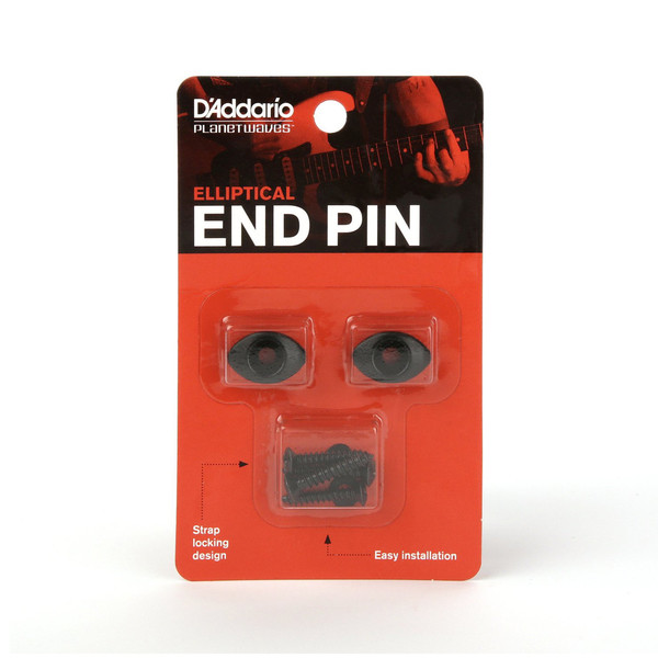 Planet Waves Elliptical End Pin - Black