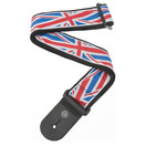 D'Addario 50A11 Woven Guitar Strap, Union Jack