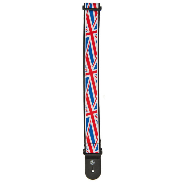 D'Addario Woven Guitar Strap, Union Jack Woven Guitar Strap, Union Jack