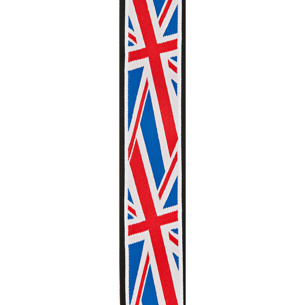 D'Addario Woven Guitar Strap, Union Jack Woven Guitar Strap, Union Jack
