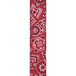 Planet Waves Woven Guitar Strap, Bandana Red