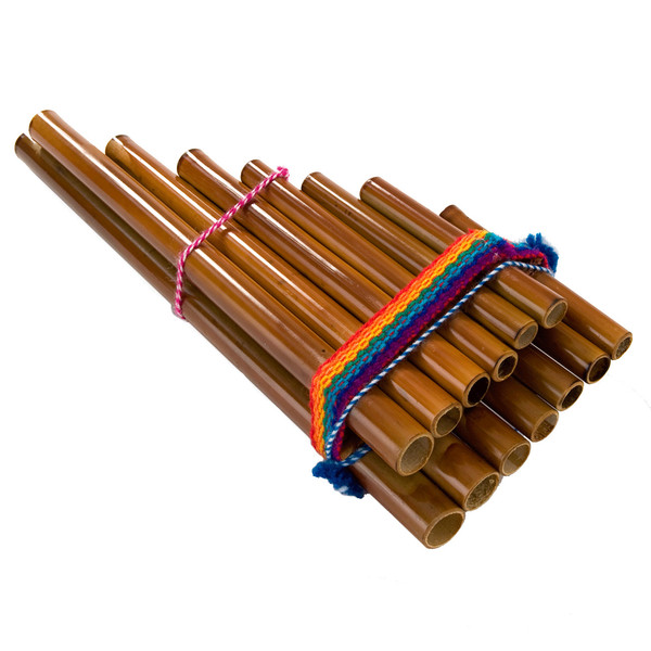 Percussion Plus Peruvian Pan Pipes, 13 Note