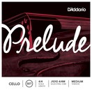 D'Addario Prelude Cello String Set, 4/4 Size, Medium