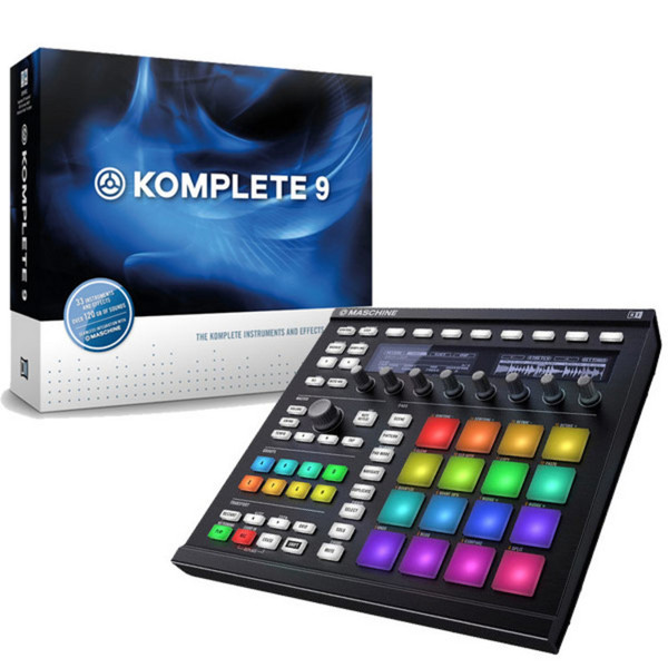 Native Instruments Maschine MK2 (Black) and Komplete 9 Bundle