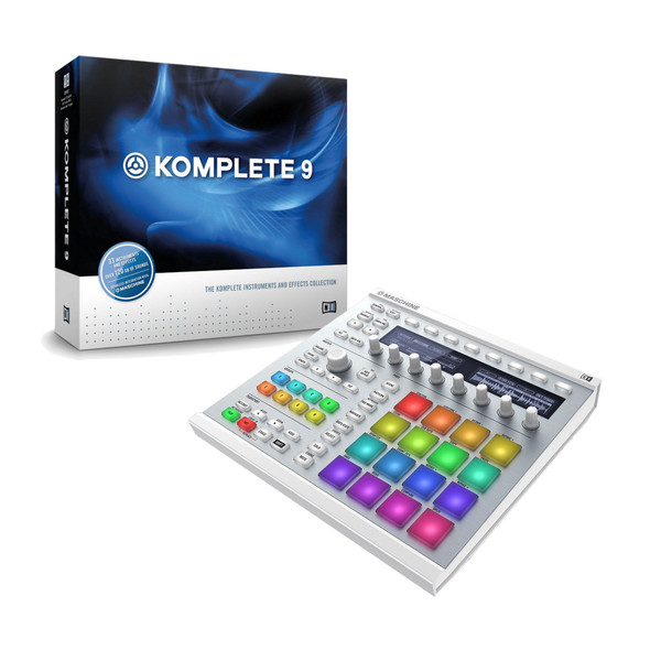 DISC Native Instruments Maschine MK2 (White) and Komplete 9 Bundle at  Gear4music