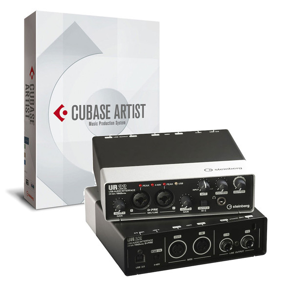 Steinberg Cubase Artist 7.5 and UR22 USB Audio Interface