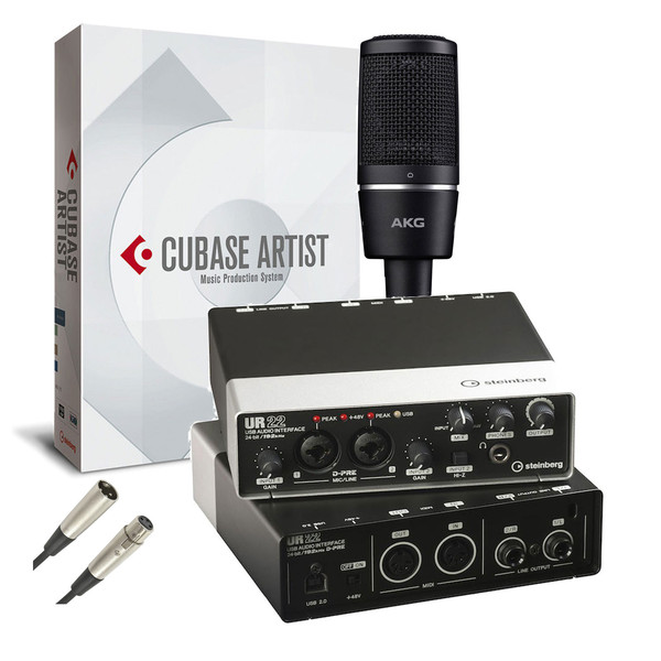 Cubase Artist 7.5, UR22 Audio Interface and AKG C2000 Condenser Mic