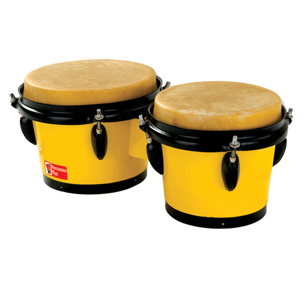 Percussion Plus PP435 Yellow Bongos 15cm + 18cm