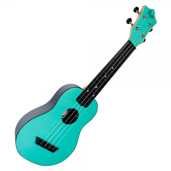 Flight TUS-35 Travel Soprano Ukulele, Light Blue