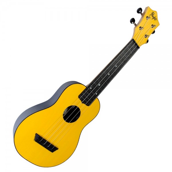 Flight TUS-35 Travel Soprano Ukulele, Yellow