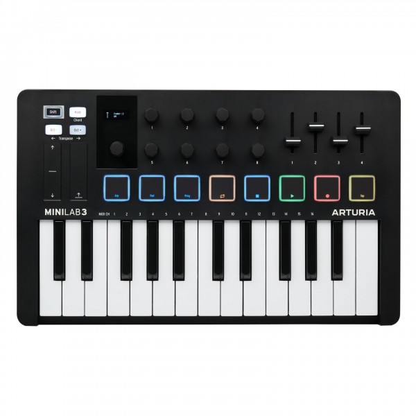 Arturia MiniLab 3, Black - Top