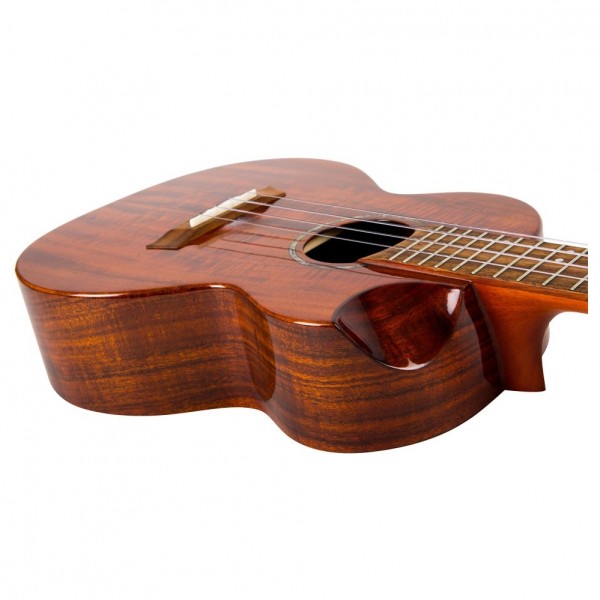 Flight Mustang All Solid Tenor Ukulele sculpt