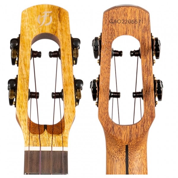 Flight Fireball All Solid Soprano Ukulele headstock