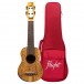 Flight Fireball All Solid Soprano Ukulele uke and bag