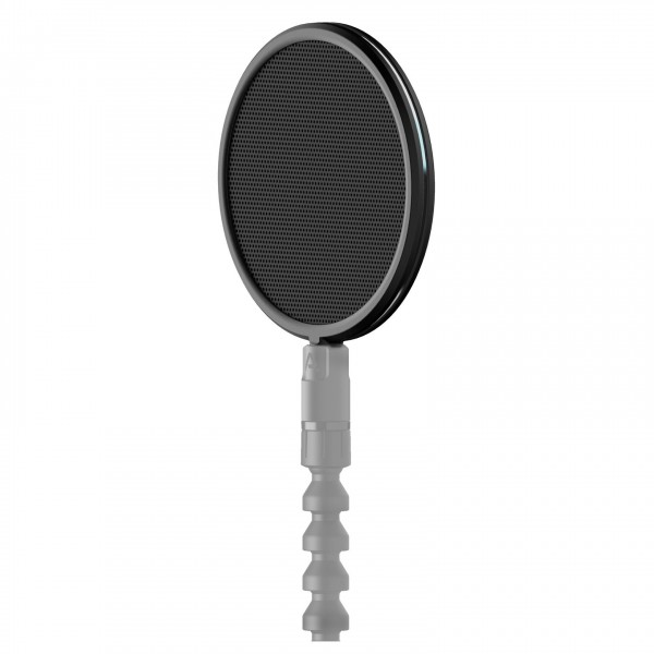 Pop Audio Metal Pop Filter (Gooseneck Not Included) - Angled