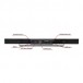 Eliminator Lighting Frost FX Bar RGBW - Rear