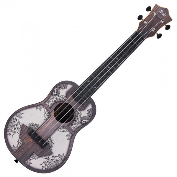 Flight TUC-40 Travel Concert Ukulele, Mandala Wood