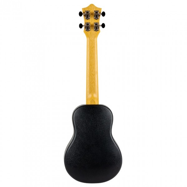 Flight TUC-40 Travel Concert Ukulele, Mandala Wood - Back