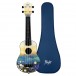 Flight TUS-40 Travel Soprano Ukulele, Dandelion gigbag