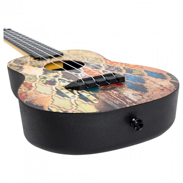 Flight TUC-40 Travel Concert Ukulele, Granada - Bottom