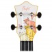 Flight TUC-40 Travel Concert Ukulele, Kitty - Headstock Front