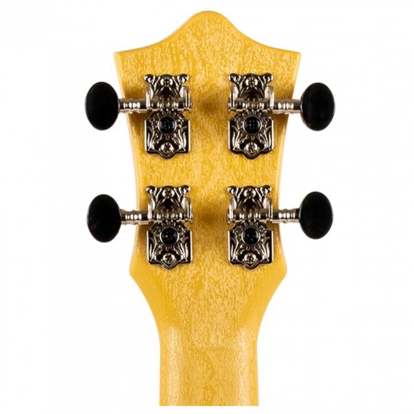 Flight TUC-40 Travel Concert Ukulele, Kitty - Headstock Back